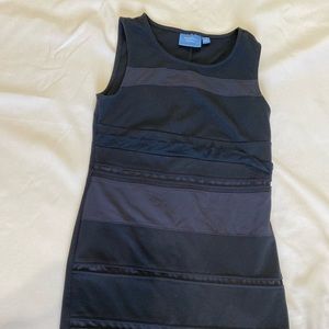 Simply Vera Vera Wang Navy Blue Dress PS Women